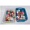 Image 1 : LOT OF CHRISTMAS ORNAMENTS