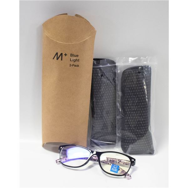 NEW M+ LADIES CHLOE READING GLASSES 2 PK, +1.75