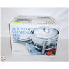 Image 1 : ROUND CHAFING DISH SET STAINLESS STEEL 12 INCHS