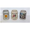Image 1 : LOT OF 3 STEINS
