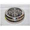 Image 1 : 7 SMALL CONTAINER INDIAN STAINLESS STEEL MASALA