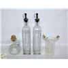 Image 1 : ESTATE LOT OF APOTHOCARY JARS WITH OIL JARS