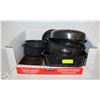 Image 1 : ESTATE LOT OF VARIOUS ROASTING BLACK PANS