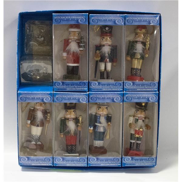 VINTAGE NUTCRACKER CHRISTMAS ORNAMENTS