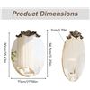 Image 3 : NEW ARTLOGE BAROQUE OVAL MIRROR 36 X 28"
