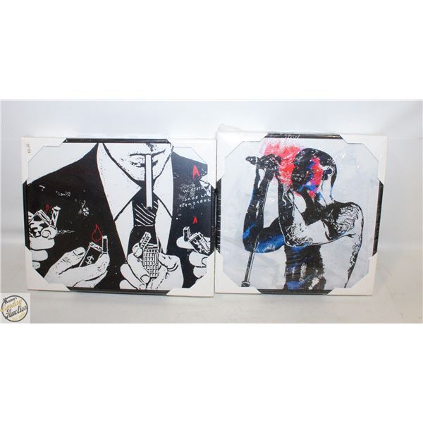 TWO NEW BOARD PRINTS BY ALEX CHERRY "CHESTER" &