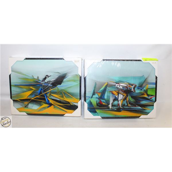 TWO NEW BOARD PRINTS BY ALEXIS MARCOU "POLAR" &