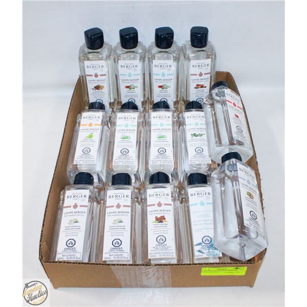 FLAT FULL OF MAISON BERGER SCENT REFILLS