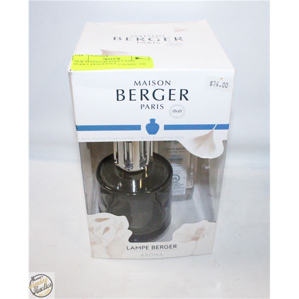 NEW MAISON BERGER LAMPE PURIFY FRAGRANCE