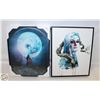 Image 1 : TWO NEW BOARD PRINTS "A NEW LAND IS RISING" AGNES