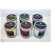 Image 1 : 6 NEW FORTUNE CANDLES BY WHISKEY RIVER - SOY WAX