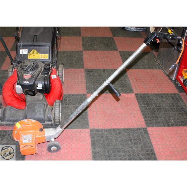 BLACK & DECKER DELUXE LAWN EDGER & TRIMMER