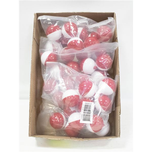 FLAT OF FISHING BOBBERS