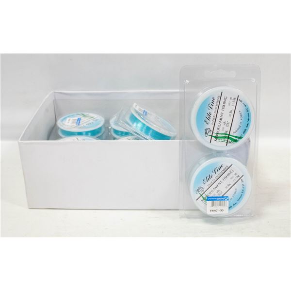 FLAT OF MONOFILAMENT FISHING LINE