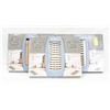 Image 1 : USED 9 WHITE PLASTIC REGISTER