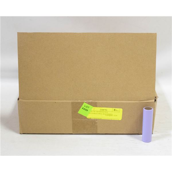 CASE OF 100 MOLICELL RECHARGEABLE BATTERIES