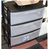 Image 1 : 3 DRAWER STERILITE ORGANIZER 22" X 15" X 26"H