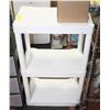 Image 1 : 3 TIER PLASTIC PLANO SHELF 20" X 12" X 32"H