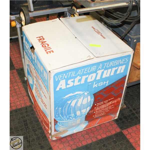 ASTRO TURN TURBINE VENTILATOR - NEW IN BOX