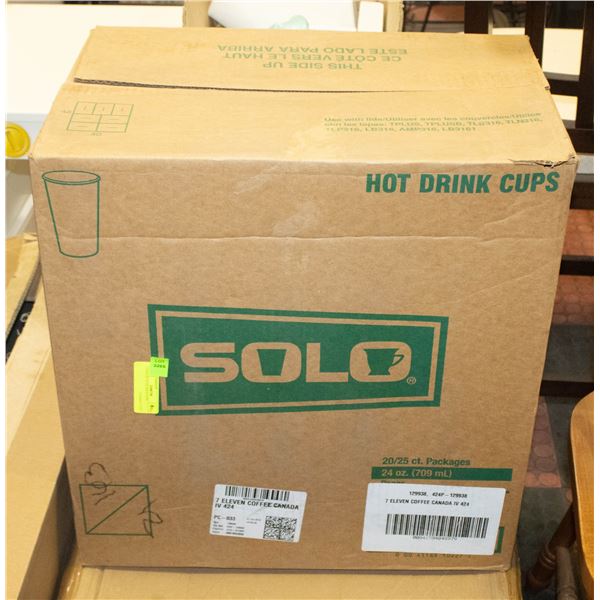 CASE OF 24 OZ SOLO CUPS