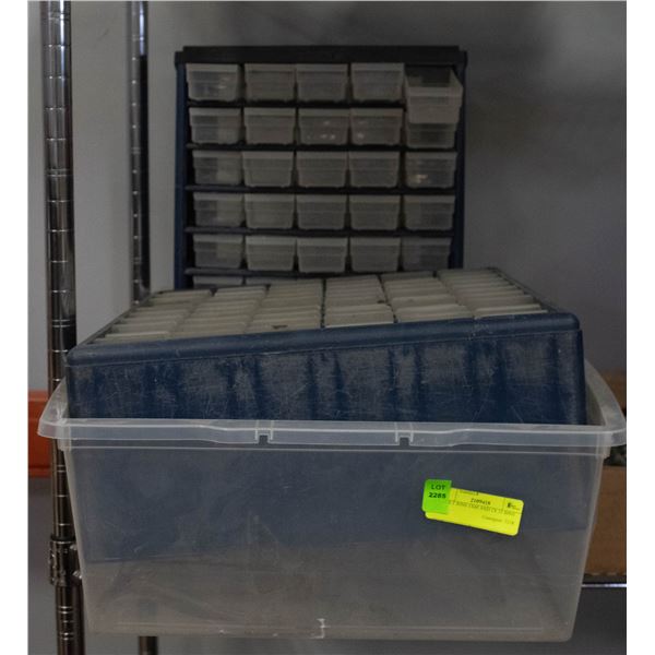 2 BOLT BINS 1X60 AND 1X 33 BINS