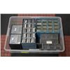 Image 1 : TOTE OF 6 ASSORTED BINS