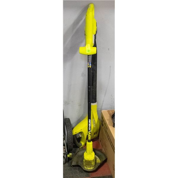 RYOBI WEED EATER/BLOWER & CHARGER
