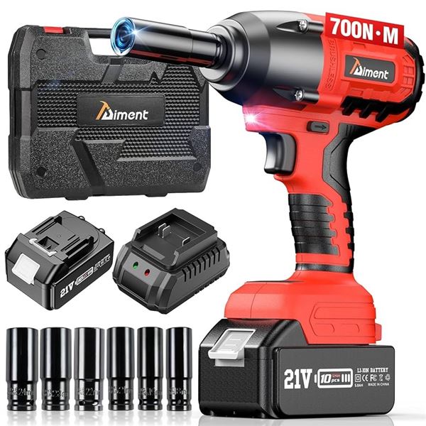 NEW WITH BOX AIMENT CORDLESS IMPACT WRENCH 1/2"