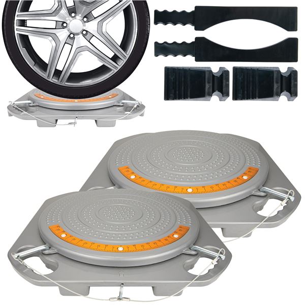 NEW WHEEL ALIGNMENT TURN PLATES