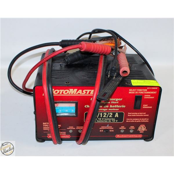 MOTORMASTER BATTERY CHARGER WITH ENGINE START