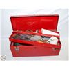 Image 1 : RED TOOLBOX WITH CONTENTS