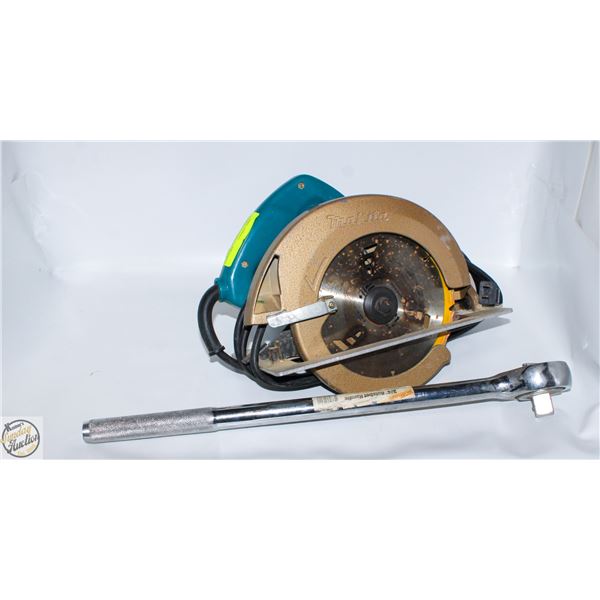 MAKITA CIRCULAR SAW SOLD WITH 3/4" RATCHET