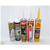 Image 1 : LOT OF VARIOUS NEW CAULKING