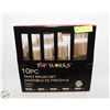 Image 1 : TOP WORKS 10PCS PAINT BRUSH SET