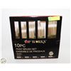 Image 1 : TOP WORKS 10PCS PAINT BRUSH SET