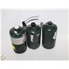 Image 1 : LOT OF MINI GREEN PROPANE TANKS