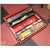 Image 1 : RED TOOLBOX WITH CONTENTS