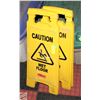 Image 1 : 2 WET FLOOR SIGNS