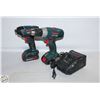 Image 1 : BOSCH LITHEON 18V DRILL / IMPACT DRILL/2 BATTERIES
