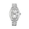 Image 2 : Rolex Ladies Stainless Steel 14K Fluted Bezel Date Watch