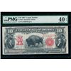 Image 1 : 1901 $10 Bison Legal Tender Note PMG 40EPQ