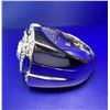 Image 4 : Men's Handsome 7.25 Cwt. Lab Simulated Diamond Ring