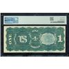 Image 2 : 1869 $1 Rainbow Legal Tender Note PMG 63