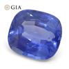 Image 3 : Large 5.09 Ct GIA Certified Natural Sapphire