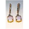 Image 8 : Dazzling 4 Cwt. Welo Color Play Lab Simulated Opal Earrings