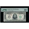 1934A $1000 Philadelphia FRN PMG 58EPQ