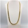 Image 2 : Huge 169.5 Gram 14 Kt Gold Plated Italian Link Chain