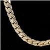 Image 4 : Huge 169.5 Gram 14 Kt Gold Plated Italian Link Chain