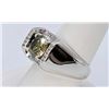 Image 3 : Men's Huge Sparkling 3.45 Ct Fire Moissanite Ring