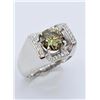 Image 4 : Men's Huge Sparkling 3.45 Ct Fire Moissanite Ring